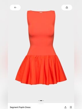 Babaton Aritzia Segment Poplin Dress